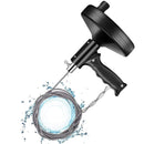 Toilet Drain Auger, 5m Kitchen and Bathroom Plumbing Clean Sinks Sewer Blockages Remover-1