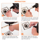 Toilet Drain Auger, 5m Kitchen and Bathroom Plumbing Clean Sinks Sewer Blockages Remover-4