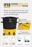 NOOYAH IPX8 Waterproof Bike Cycle Outdoor Sports Backpack Double-Layer Waterproof Bag-8