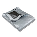 Heavy Duty Silver Black Tarp Tarpaulin 3.0x3.6m-1