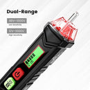 KAIWEETS HT100 Non Contact Voltage Tester AC Electricity Detect Pen 12V-1000V/48V-1000V Dual Range with LCD Display LED Flashlight Buzzer Alarm Wire Breakpoint Finder-7