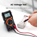 KAIWEETS Digital Multimeter with Case, DC AC Voltmeter, Ohm Volt Amp Test Meter and Continuity Test Diode Voltage Tester for Household Outlet, Automotive Battery Test (Anti-Burn with Double Fuses)-2