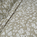 Hotel Living 3 Pce Light Weight Comforter Set Queen/King Corbett Floral Outlines-2