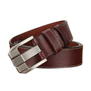 Genuine Leather For Men Pin Buckle Belts Cowskin Casual Belts Business Belt (Brown)-1