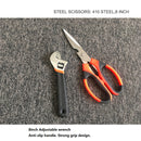 45 Pcs Household Hand Tools Set Hand Tool Kit for Home Office Car Repair Tools-5