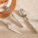 4 Piece Stainless Steel Pearl Handle Flatware Cutlery Set Come with Giftbox-4