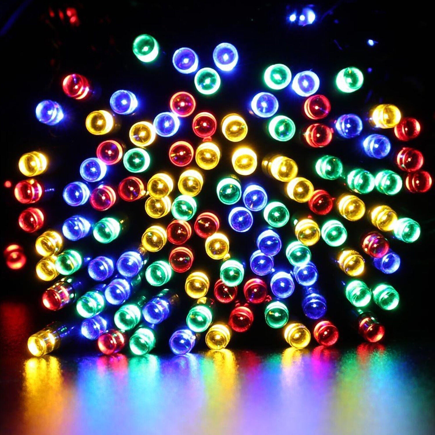 Solar Fairy String Led Lights 12M-32M Outdoor Garden Christmas Party Decor(22M200Led) - 0