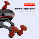 Car Phone Holder Metal Gravity 360 Universal Rotation Ball Air Vent Cellphone Stand(Dark Grey)-2