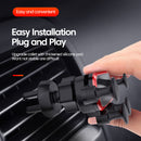 Car Phone Holder Metal Gravity 360 Universal Rotation Ball Air Vent Cellphone Stand(Dark Grey)-3