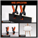 20Pc Spring Clamps Set Heavy Duty Nylon Clips 3 Sizes Non-Slip Grip TPR Handle-5