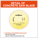 300mm/12" Concrete Saw Blade Masonry Cutting Disc Circular Diamond Stone Cutter-3