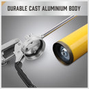 18inch Grease Gun 8000PSI Pistol Grip Flex Hose Heavy Duty Barrel With Cartridge-5