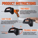 Drain Auger Drain Cleaner Unblocker Auger Sewage Pipe Cleaning Plumbing Tool-6