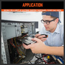 HORUSDY 19 Pcs Ratchet Precision Screwdriver Bits Set Slotted Phillips Tox Hex-8