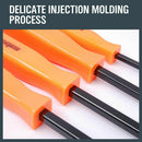 Horusdy 4Pc Steel Pry Bar Set Heavy Duty Mechanic Crowbar Car  4" 7" 12" 17-1/2"-4