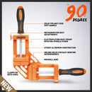 90° Degree Corner Clamp Welding Vice Woodworking Alloy Body With Quick Release-5