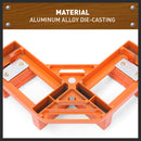 90° Degree Corner Clamp Welding Vice Woodworking Alloy Body With Quick Release-8
