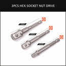 16Pc Socket Bit Adaptor Set Power Drill Nut Driver Extension Screwdriver Bits-5