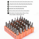 58Pc Ratchet Screwdriver Bits Set Nut Driver Setter Hex Torx Key Phillips Slot-3