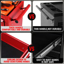 5-Drawer Tool Storage Trolley Cart - Heavy Duty Garage Cabinet Organizer with Lockable Wheels-11