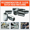 8Pc Metric Socket Set 1/2" Drive 11MM - 19MM For Wrench CRV Mechanic With Holder-7