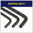 31-Piece Hex Key Set with T-Handle, Metric & Imperial Sizes Allen Wrench Set with Storage Case-5