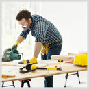 4Pc Mastercraft Sawhorse Metal Folding Non-slip Surface Saw Horse 120KG Capacity-4