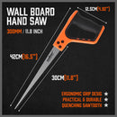 Plaster Saw Wall Board Hand Saw Drywall Plastic Board Jab Saw Cutting 420mm Long-3