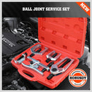 5Pc Front End Service Kit Pitman Arm Tie Rod Bearing Puller Ball Joint Separator-3