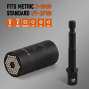 Magnetic Wristband & Universal Socket Grip 7-19mm Magnets Screws Nails Holder-8