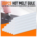 Cordless Hot Glue Gun 20 Glue Sticks & Batteries Included Craft DIY Repair Tool-6