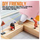 Cordless Hot Glue Gun 20 Glue Sticks & Batteries Included Craft DIY Repair Tool-7