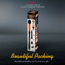 HORUSDY 3Pc 1/2" Drive Click Torque Wrench Ratchet Socket with Adaptor Extension-9