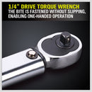 1/4" Drive Click Torque Wrench 5-25NM Ratchet Spanner Adjustable Hand Repair New-5
