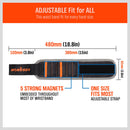 2x Strong Magnetic Wrist Band Magnet Strap Tool Holder Belt Screws Bolt Nut Nail-7