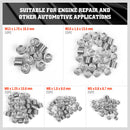 131Pc Metric Thread Repair Kit HSS Drill Helicoil Set Heli Coil Tap Insert with Case-6