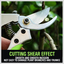 Bypass Pruning Shears Cutter Home Gardening Plant Scissor Branch Tool With Lock-5