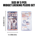 Vice Grip Locking Pliers Curved Jaw Auto Locking 235mm Long With Soft Grip-10