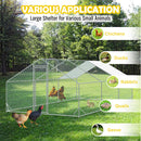 VaKa 3x6x1.95m Metal Walk-in Chicken Coop Rabbit Hutch Cage Hen House Chook Au-9