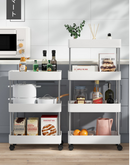 Narrow Rolling Storage Cart 3 Tier-1