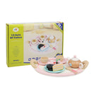 Kids Wooden Kitchen Tea Set Pretend Play-1