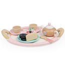 Kids Wooden Kitchen Tea Set Pretend Play-4