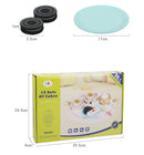 Kids Wooden Kitchen Tea Set Pretend Play-7