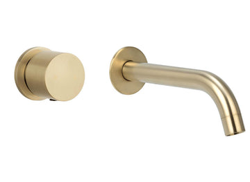 2020 shower Bath Burnished rose gold Gold Progressive Brass wall mixer tap faucet - 0