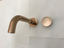 2020 shower Bath Burnished rose gold Gold Progressive Brass wall mixer tap faucet-8