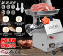 1.63HP Commercial Meat Mincer- Electric Grinder & Sausage Maker Filler 1200W-1