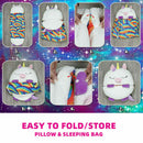 2022 Sleeping Bag Happy Nappers Kids Children Blanket Winter fluffy warm Xmas Gift-4