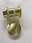 2020 new Burnished Brass gold Brushed Pop Up Waste Plug 40 mm NO Overflow-2