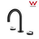 2021 New Marble Stone handle matte black wall taps 1/4 turn matte black pattern-1