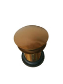 2021 new brushed Nickel Brushed stainless steel Pop Up Waste Plug 40 mm NO Overflow-3